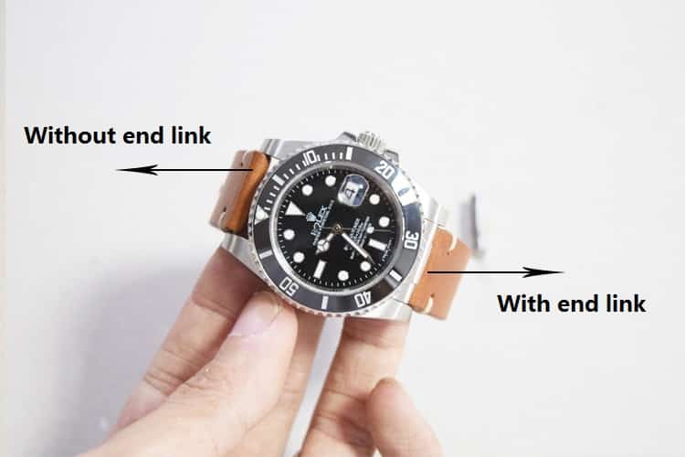 Watch solid end outlet links