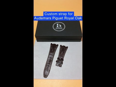 Custom leather strap for Audemars Piguet Royal Oak | Drwatchband