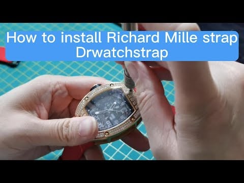 How to take off Richard Mille strap | Drwatchstrap