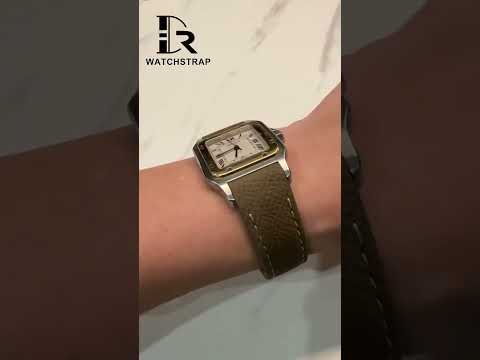 Cartier Santos Galbée - Watchband Review video from our dear customers | Drwatchstrap