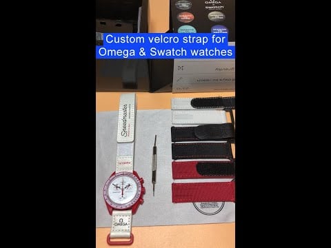 How to replace strap for Omega x Swatch NEW 2022 | Drwatchband