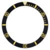 Replacement Black Submariner 16610 Aluminum Watch Bezel Insert for sale