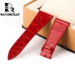 Franck Muller V41 V45 V32 blue velcro watch band replacement strap (3)