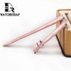 Pink America Alligator leather watch band strap fot Franck Muller CASABLANCA 8880 color dreams wristwatch