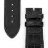 Vacheron Constantin Overseas Leather Strap replacement for sale Custom handmade Black American Alligator watch bands wholesale and retail