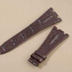 Audemars Piguet Millenary chronograph Brown alligator leather watch band strap (4)