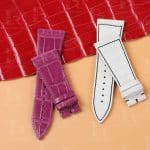 Replacement leather straps for Franck Muller Long Island watchbands