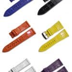 Franck Muller V45 V41 V32 replacement blue alligator strap for sale