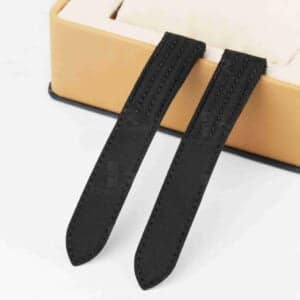 Buy custom Cartier Roadster Yellow leather watch straps 15.5mm 19mm 20mm handmade for sale