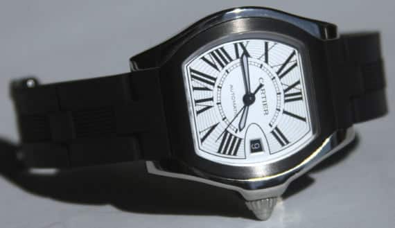 Cartier Roadster S watch review quickswitch system