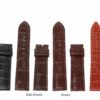 OEM Handmade replacement America Alligator leather watch band strap universal