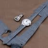 Replacement Cartier Ballon Bleu leather strap black replacement black blue pink brown watchbands for Cartier Ballon Bleu watches 33mm 36mm 42mm 43mm best quality strap online for sale
