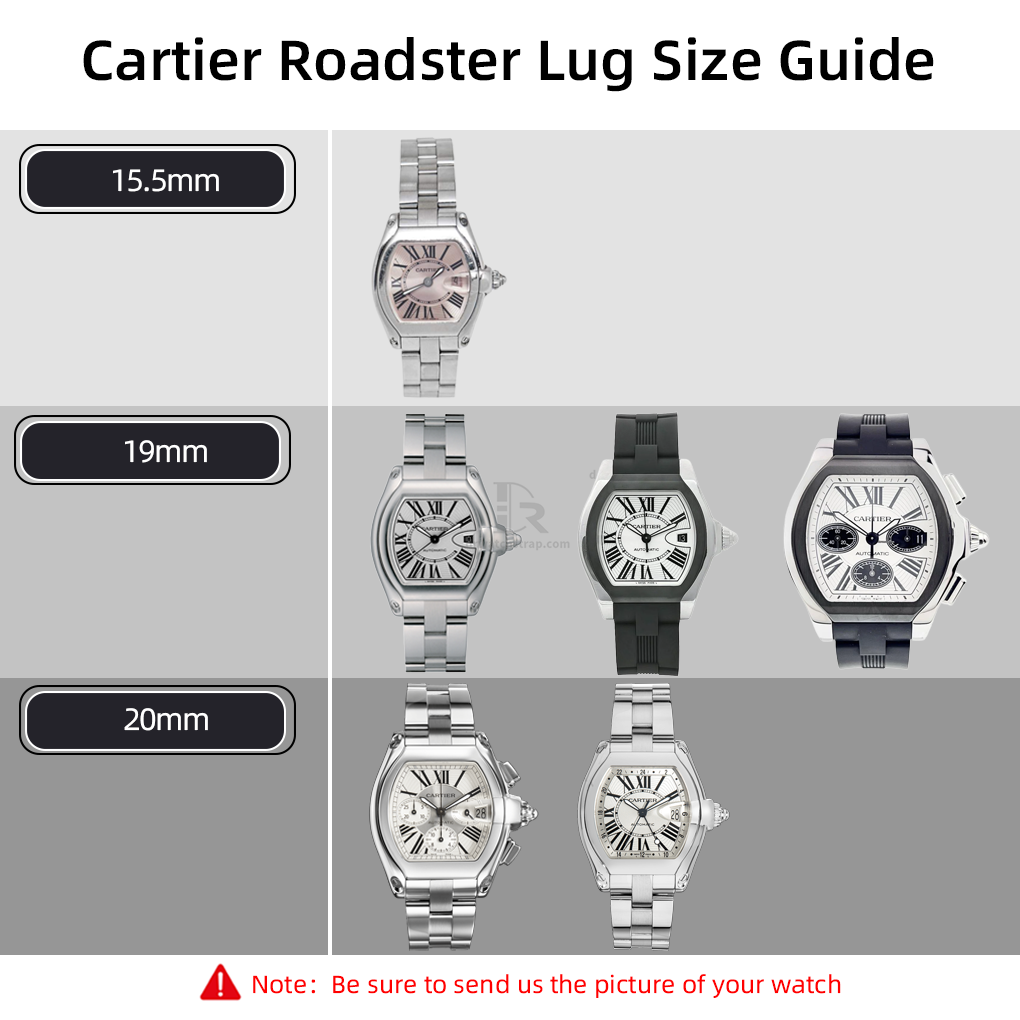 Cartier quickswitch Black Nylon fabric watchbands for Cartier Roadster xl strap Replacement Band (3)
