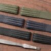 Buy Custom best quality black canvas nylon for Cartier Roadster 2510 xl Quickswitch handmade strap and watch band fabric replacement Chronograph Non Chronograph mens and womens 19mm 20mm watch (4)