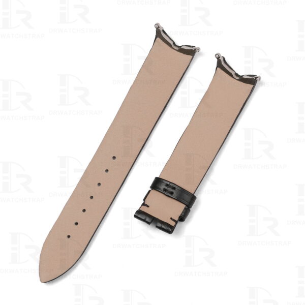 Buy custom Piaget Limelight Gala watch straps Black Alligator leather watchbands for sale (2)