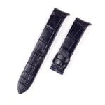 Buy custom Piaget Limelight Gala watch straps Blue Alligator leather watchbands for sale stitchless