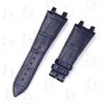 Custom leather strap for Franck Muller Long Island watch strap