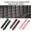 Custom Replacement Black brown pink alligator leather Replacement watch strap for Cartier ballon bleu 33mm 36mm 42mm Low Price