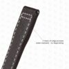 Handmade Santoni brown leather watch strap 21mm for IWC Pilot Spitfire Chronograph band