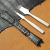Buy replacement Ulysse Nardin Executive watch strap for sale black alligator