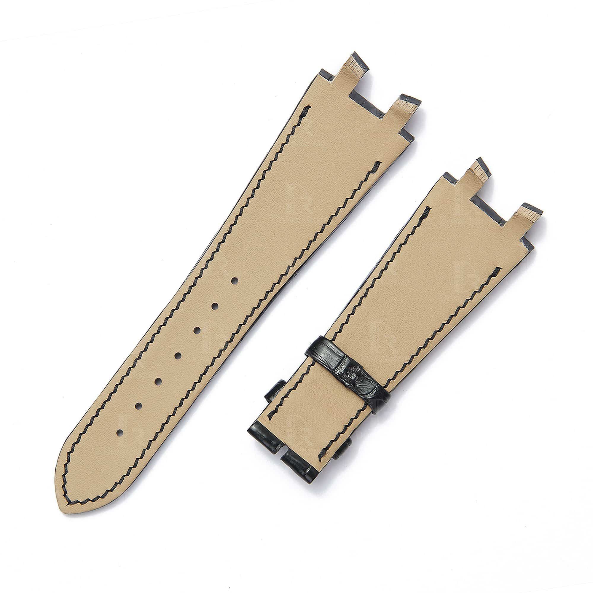 Buy replacement Ulysse Nardin Executive watch strap for sale black alligator
