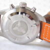 Handmade calfskin Santoni leather watch strap for IWC Pilot Spitfire