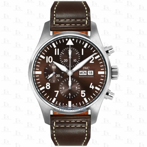 Handmade calfskin Santoni leather watch strap for IWC Pilot Spitfire - Image 16