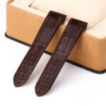 Cartier Santos 100 leather strap replacement watch band for sale