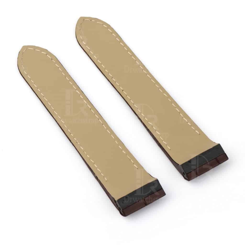 Best Cartier Santos 100 leather Band & Strap online Drwatchstrap