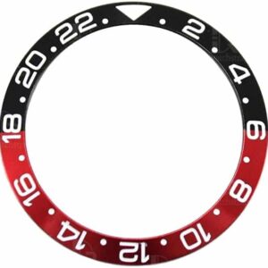 Black and Blue Replacement Bezel Rolex Pepsi GMT Master II Bezel Insert