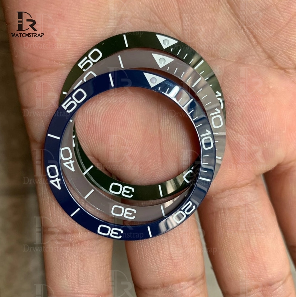 Buy Longines Hydroconquest bezel Black, Blue, Green, Grey ceramic watch bezel insert ring replacement