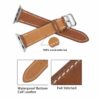 Apple Hermes band -Brown Leather watch strap handmade OEM