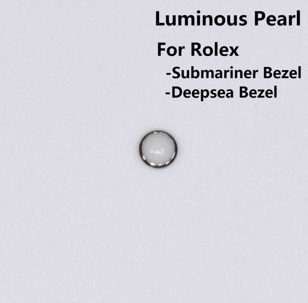 rolex submariner bezel pearl replacement