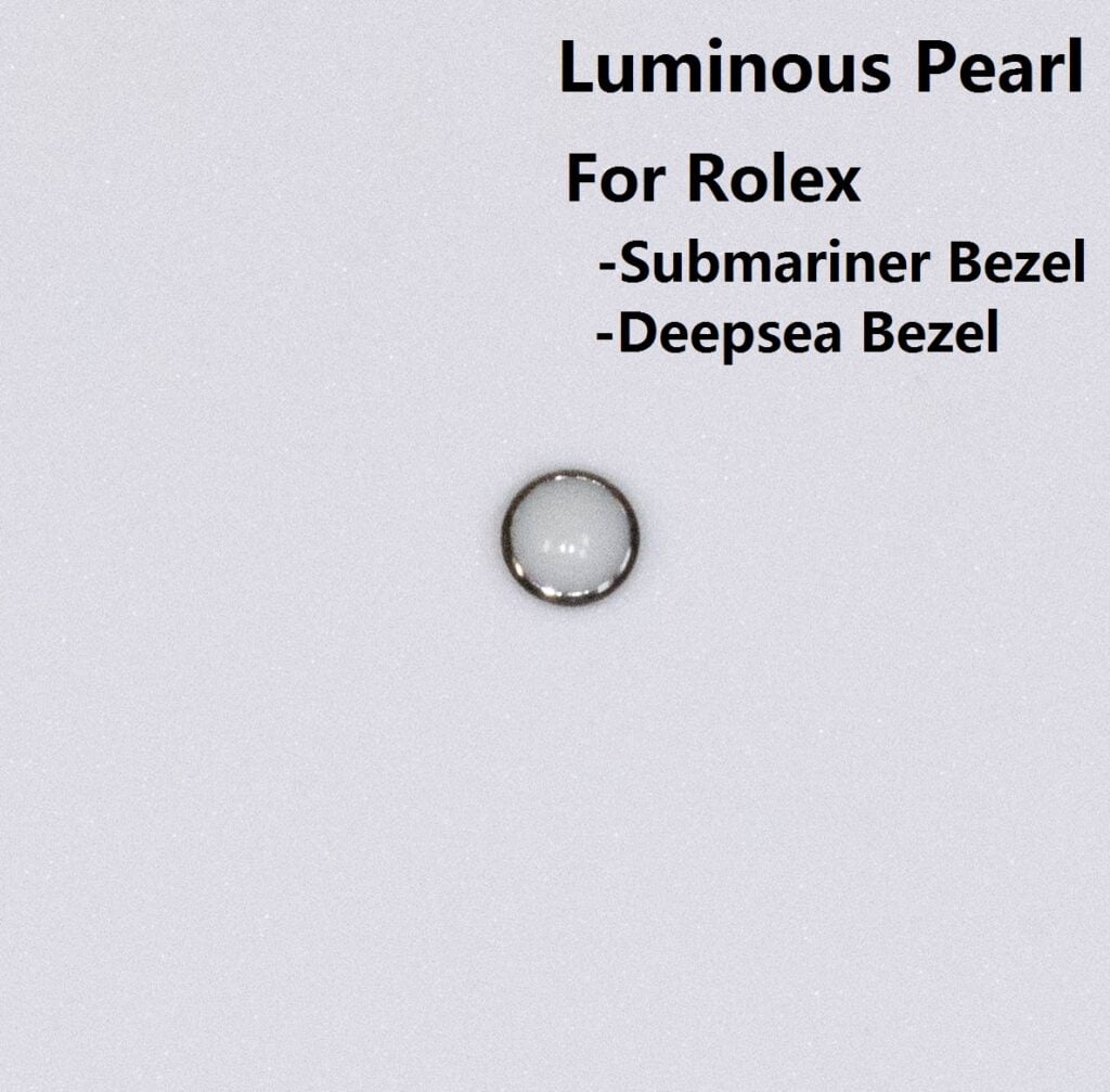 Pearl for bezel 2025 insert for rolex submariner