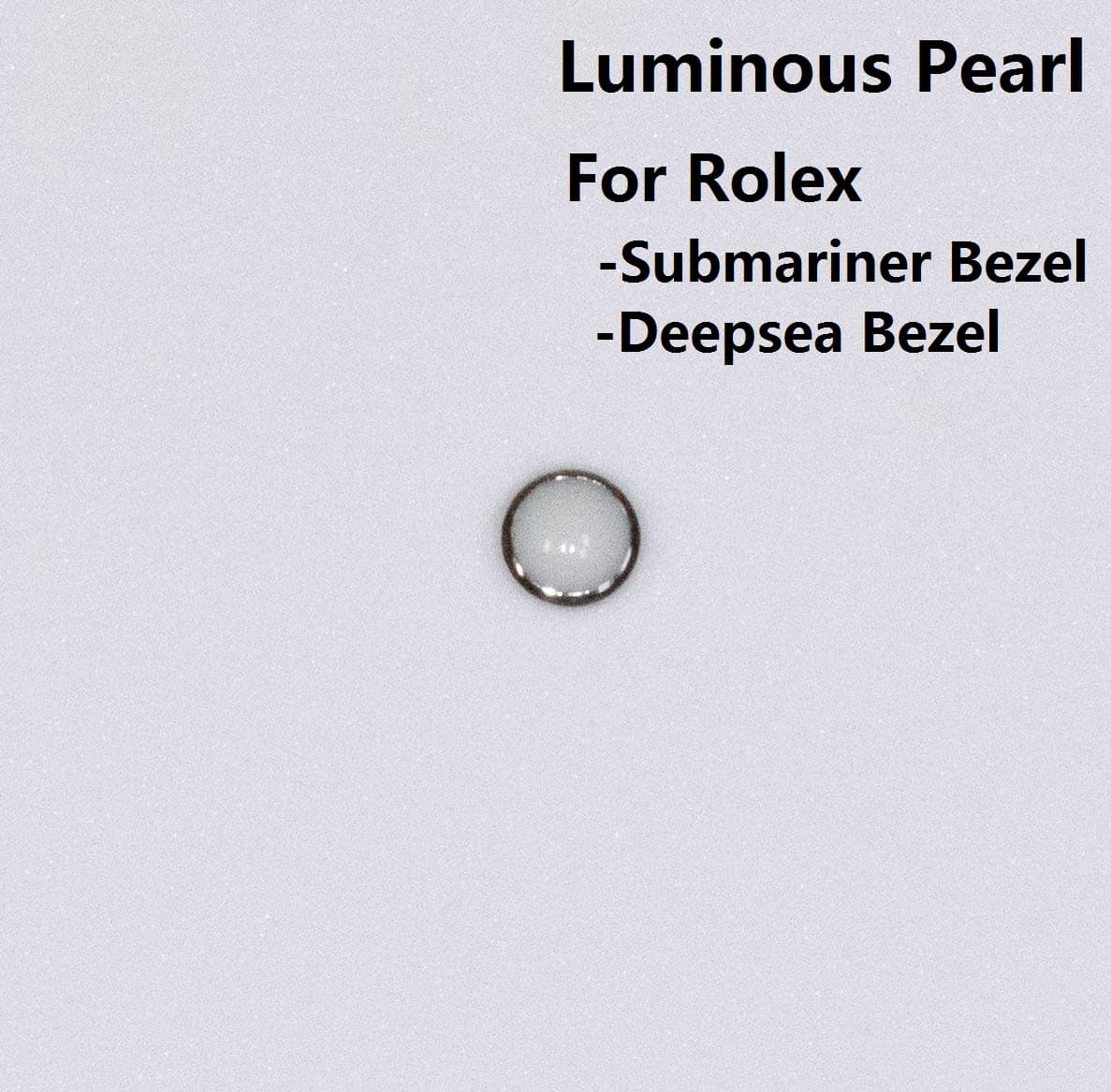 Rolex submariner pearl bezel dot