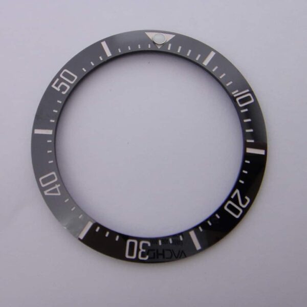 Replacement 44mm Rolex Deepsea Sea Dweller watch black ceramic bezel Insert only for sale
