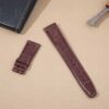 IWC 22mm leather strap can be personalized - Custom made to order