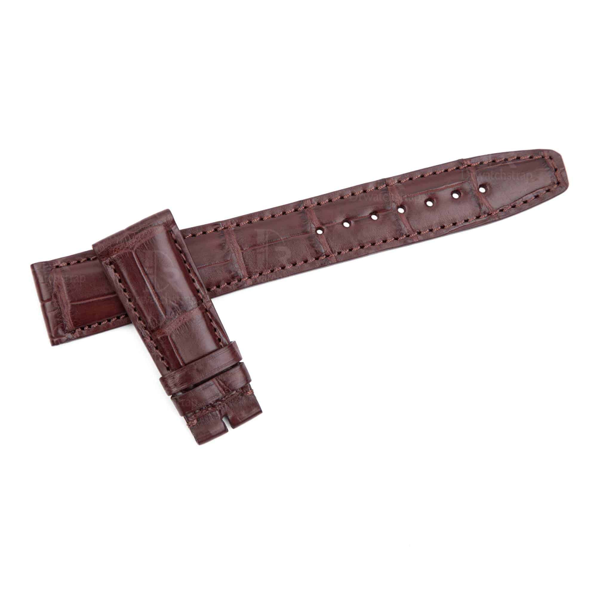IWC Portuguese brown leather strap 22mm for sale