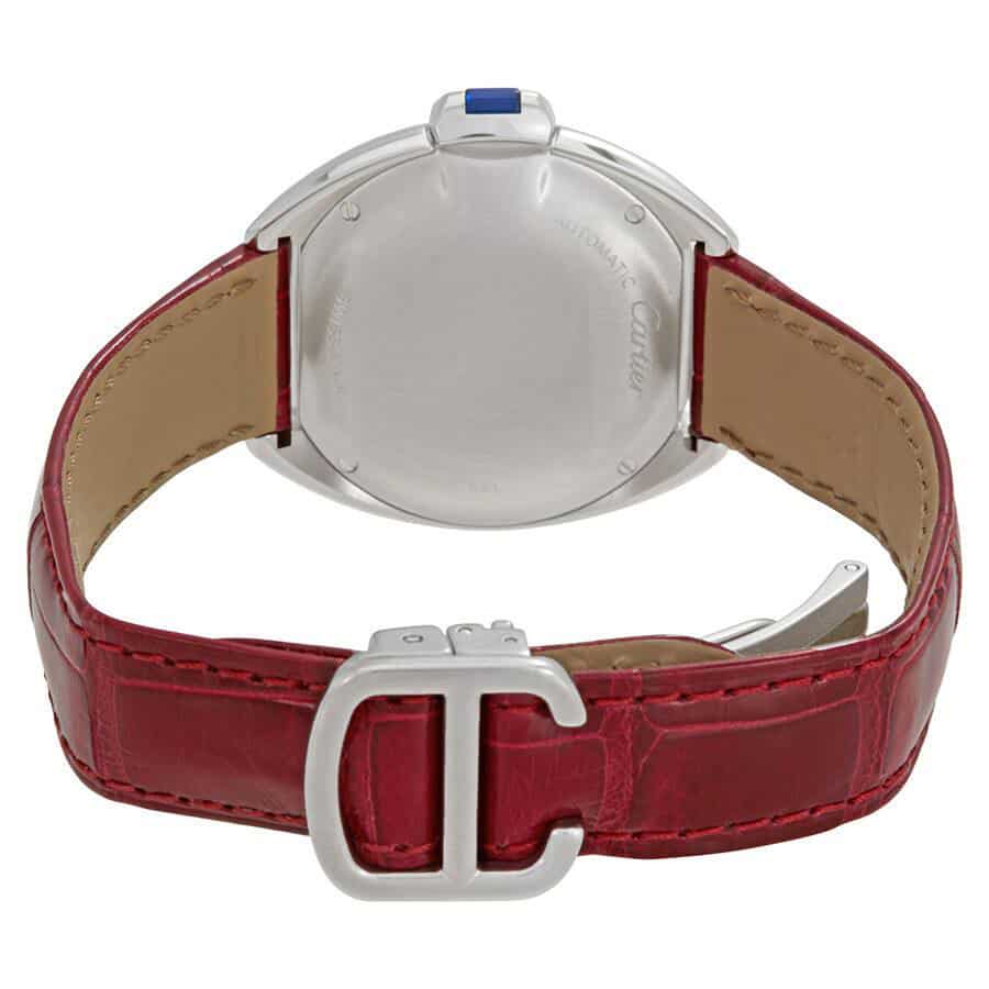 Cartier Red strap Replacement Cle de Cartier watch band Drwatchstrap