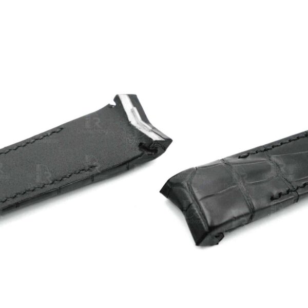Custom Alligator leather watch band replacement for Corum Admirals Cup