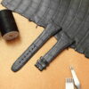 Handcrafted alligator leather strap for IWC Ingenieur replacement watchband for sale - OEM