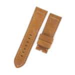 Premium custom best aftermarket calfskin material brown Panerai 22mm leather strap & watch band replacement OEM handmade for Panerai Luminor Radiomir luxury watches from DR Watchstrap online - Shop the wholesale and retail genuine calf leather watch straps and watchbands at a low price