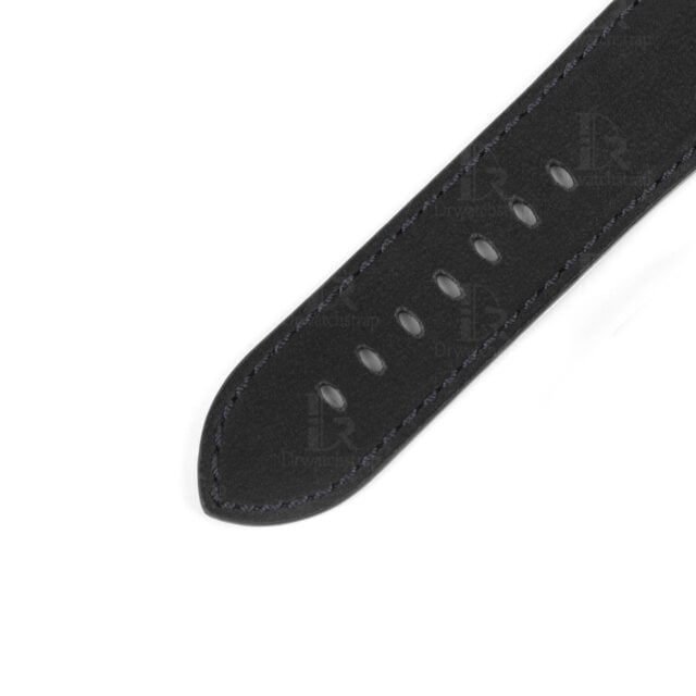 Custom OEM Premium calf material black leather Panerai strap 24mm 26mm 22mm & watch band replacement for Panerai Luminor Due Radiomir luxury watches for sale - Shop the best quality calfskin watch straps and watchbands from DR Watchstrap online at a low price
