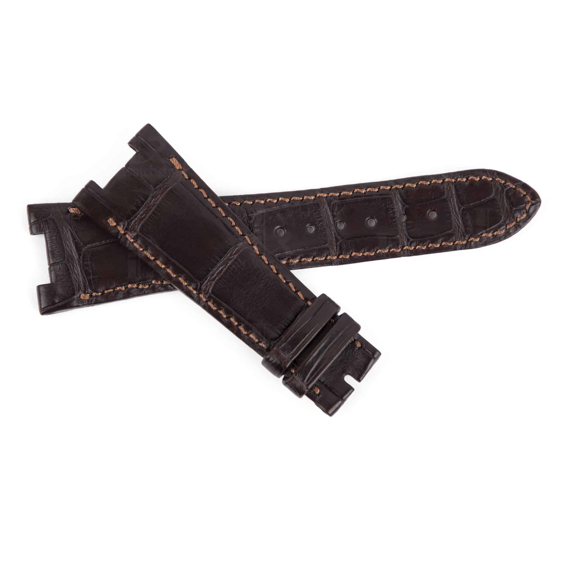 Patek Philippe Nautilus 5712 handmade brown leather strap for sale