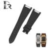 High quality satin replacement black brown orange gold green gray cream Patek Philippe watch bands and watch strap online with deployment buckle wrist band compatible with Patek Philippe Twenty-4 for sale