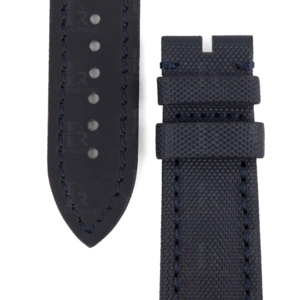 Custom best quality material Blancpain Fifty Fathoms canvas replacement sailcloth nylon watch strap online and watchbands suitable with Blancpain watches 20mm 23mm luruxy band