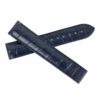 Omega Speedmaster Seamaster leather strap low price black blue white grey alligator watch band replacement online - best quality material Omega Speedmaster straps for sale