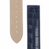 18mm 20mm Omega Speedmaster Seamaster leather strap low price black blue white grey alligator watch bands replacement online - best quality material Omega Speedmaster straps for sale