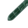 Genuine custom green alligator leaher strap and watch band replacement for Cartier Ballon bleu watches - OEM high-end quality watchbands online at a low price