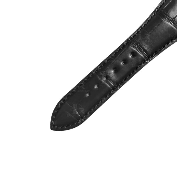 Buy Replacement Black Leather watch band fit for Roger Dubuis Golden Square